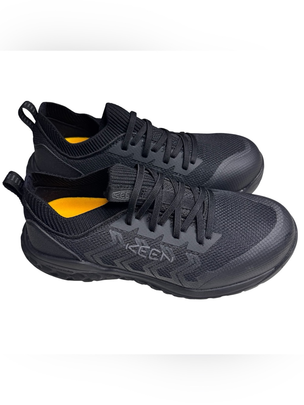 KEEN Utility Arvada Shift Women’s 8.5 Wide Carbon Toe Work Shoes Black New